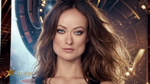 POSH - Olivia Wilde Unveiled_ AI-Generated Slideshow of Captivating Galactic Warrior Princesses