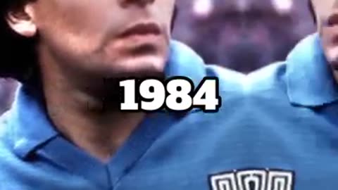 Maradona Over The Years | Maradona Evolution