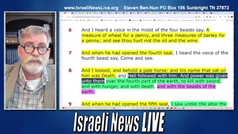 Israeli News Live - The Shocking Truth About the Pale Horse Rider