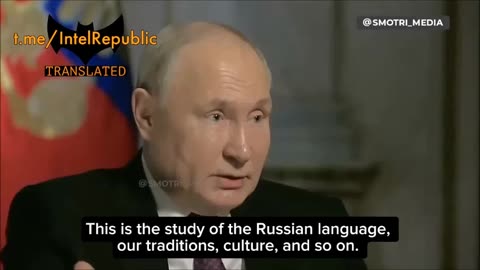 ►🇷🇺🇷🇺🇷🇺 Putin: "Migrants... human beings to integrate naturally into Russian traditional Society"