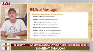 Shabbat Shalom - Mark of the Beast SYSTEM