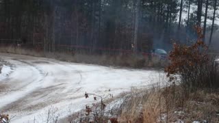 Sno*drift crash into person