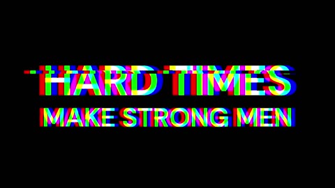 Hard Times Make Strong Men | TRUMP VIVEK 2024