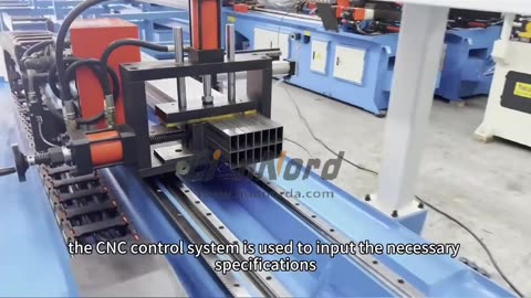 automatic steel pipe cutting machine by bundle
