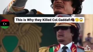 Why they really killed Goddafi