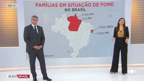 Fome atinge 37% das famílias com crianças no Brasil