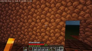 Minecraft fully survival season 2 episode 5 going mining and building the storage unit part 4/4