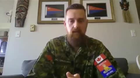 CANADIAN ARMY MAJOR STEPHEN CHLEDOWSKI BREAKS RANKS AND SPILL THE TRUTH