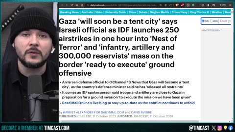 Israel Preps INVASION Of GAZA, CBS News Confirms Child Victims, Left ADMITS Hamas Targets Civilians