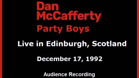Dan McCafferty - Live in Edinburgh, Scotland 1992 (Audience Recording)