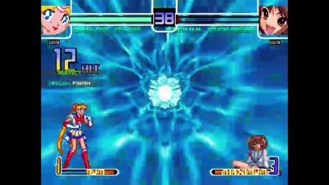 Sub zero and Sailor Moon (Me) vs Haruhi Plus Icy Moon