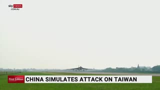 China carried out simulation attack on Taiwan