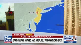 New Jersey earthquake rattles Newark Airport this morning.