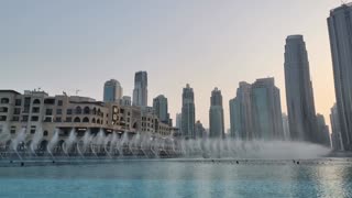 Dancing fountain Dubai