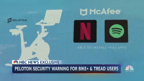 Exclusive McAfee finds security vulnerability in Peloton products
