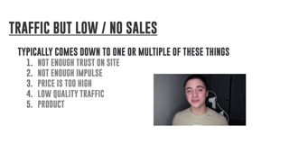 12. Why you get Traffic but No Sales