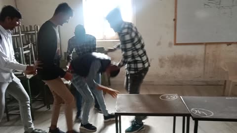 Fight in college