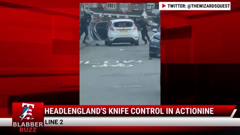 England's Knife Control In Action