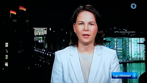 Annalena Baerbock mit Russland-Phobie? Interview, Tagesthemen, ARD, 13 02 2022