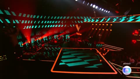 WD canta “Vozes” no show ao vivo – The Voice Brasil | 10ª Temporada