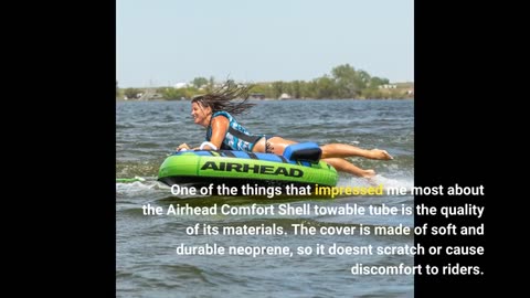 See Comments: Airhead Comfort Shell, Towable Tube for Boating, 1-4 Riders, Multiple Sizes