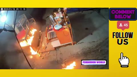 Female Vendor Set on Fire While She Sleeps