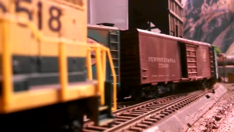4x8 model railroad