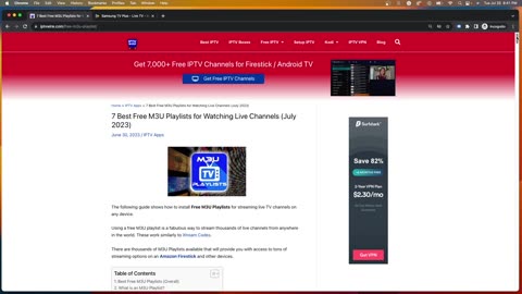 How to Install Free M3U Playlist - Get 1,000 Free IPTV Channels!
