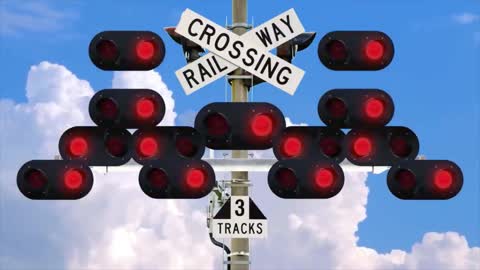 [Railway Crossing Animation] which can support a lot of weight