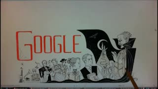 Google Doodle Dracula Showing The Rapture