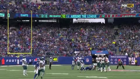 Giants defense gives up HORRIBLE TD on 4th & 7
