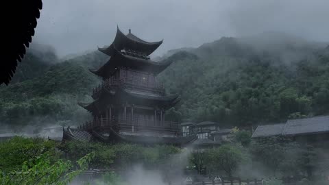 Ancient Chinese architecture and Oriental aesthetics