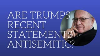 Are Trumps recent statements antisemitic?