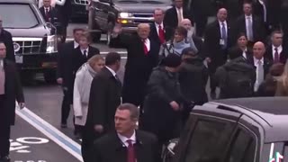 Trump walk