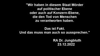 Ex-Staatsanwalt - Impfagenda könnte strafrechtlich mit Totschlag oder sogar Mord geahndet werden