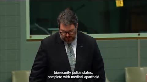 UPRISING: Australian MP Calls on Citizens to Revolt - Compares Leaders to Hitler and Stalin