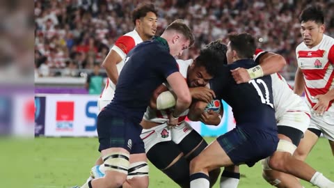 Rugby World Cup: England wears down in Japan 34-12 victory