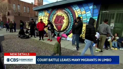 Court battle leaves many migrants in limbo as volunteers step in to help.