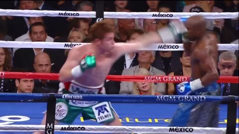 Floyd Mayweather Jr. vs Saul Canelo Alvarez - Highlights