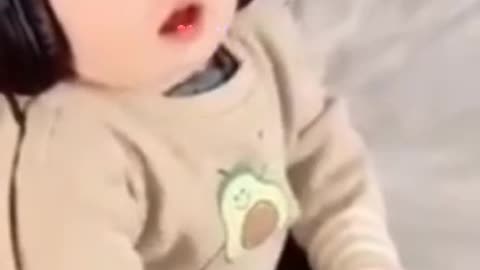 A cute baby video