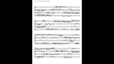 J.S. Bach - Well-Tempered Clavier: Part 1 - Fugue 15 (Double Reed Quartet)