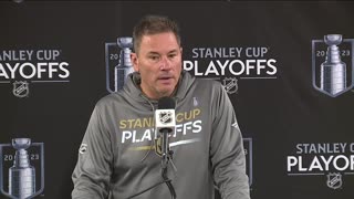 Golden Knights players pumped for Western Conference Final