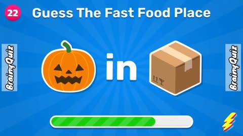 Guess The Fast Food Restaurant By Emoji | Challenges Everyday #6