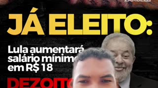 Lula aumentou 18 reais do salário mínimo no Brasil, ir para o STF 46000