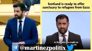 Scotland's Pakistani First Minister Weaponizes Gaza Conflict for Refugees