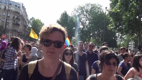 Paris France Gay LGBTQIA+ Pride