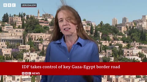 Israel extends control of Gaza's entire land border _ BBC News