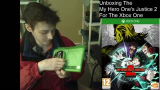 Unboxing The My Hero One's Justice 2 Video Game For The Xbox One