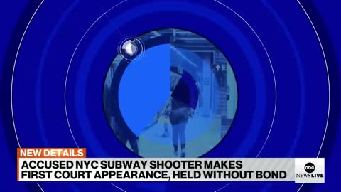 ACCUSED NYC SUBWAY SHOOTER MAKESFIRST COURT APPEARANCE, HELD WITHOUT BOND