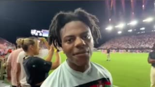 IShowSpeed's reaction at Messi's First Goal for Inter Miami